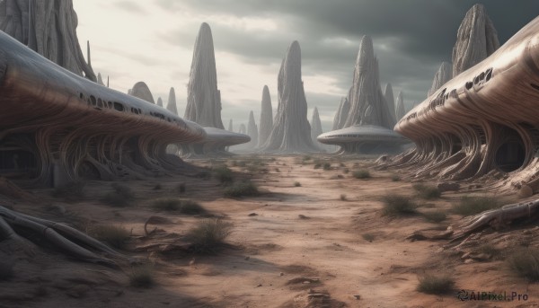 The wonder of a spacecraft in a picturesque day