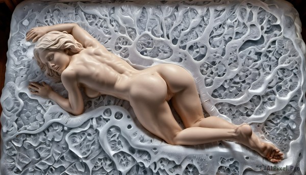 A charming dynamic scene featuring a female