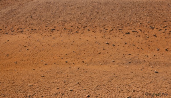 solo,monochrome,outdoors,no humans,traditional media,scenery,brown theme,orange theme,from above,ground vehicle,motor vehicle,sand,orange background,road,explosion,desert