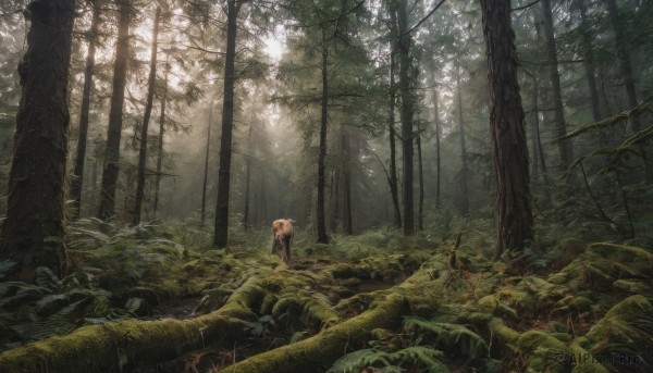 A unique subject in the heart of a peaceful outdoors