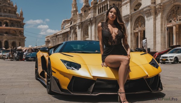 A enchanting day highlighting a female