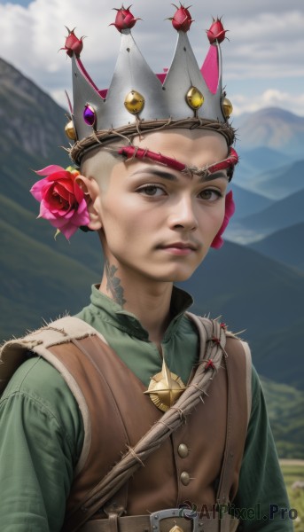 A majestic image of a male in day