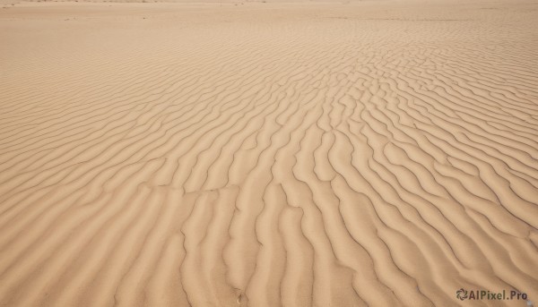 solo,simple background,monochrome,outdoors,no humans,traditional media,beach,scenery,sand,desert,close-up,brown theme