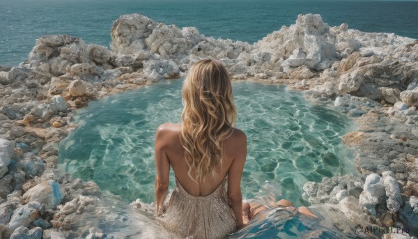 A refreshing image of a female in day