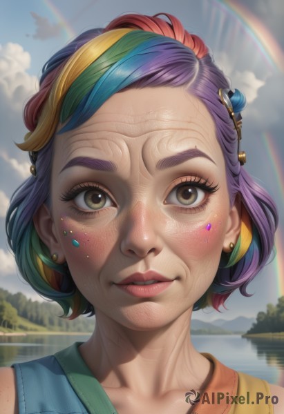 A stunning view of a female in day