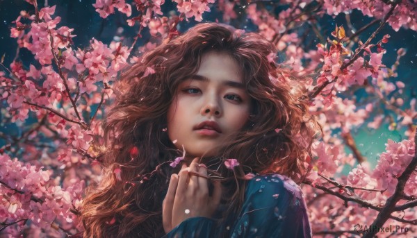 A ethereal outdoors showcasing a female