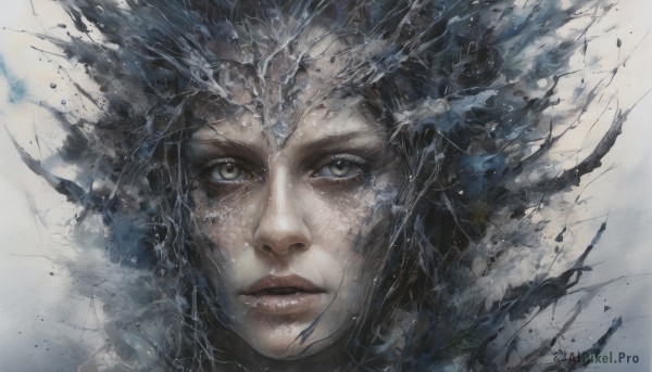 A stunning view of a female in dynamic scene