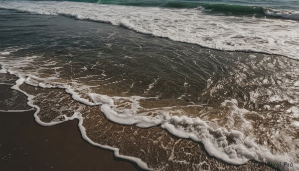 outdoors,sky,cloud,water,tree,no humans,night,ocean,traditional media,beach,nature,scenery,sand,horizon,waves,shore,monochrome,military,from above