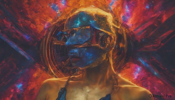 A female in a tranquil dynamic scene