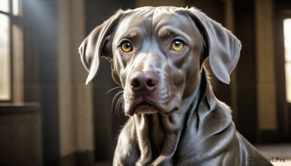 The timeless beauty of a dog in a tranquil sunlight