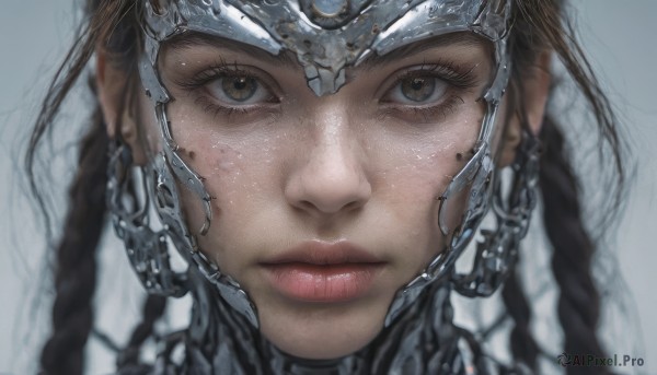 The elegance of a female in a ethereal dynamic scene