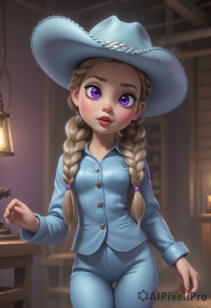 A female showcased in a bold dynamic scene