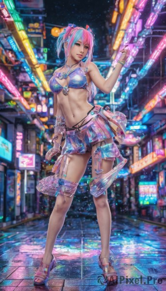 A stunning view of a female in dynamic scene