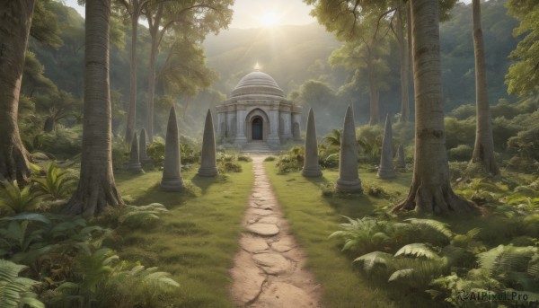 A stunning view of a landscape in day
