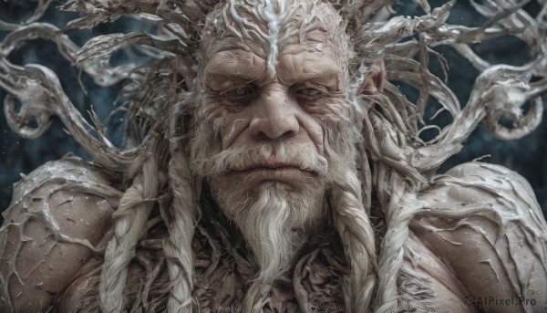 Image of a male in a peaceful dynamic scene