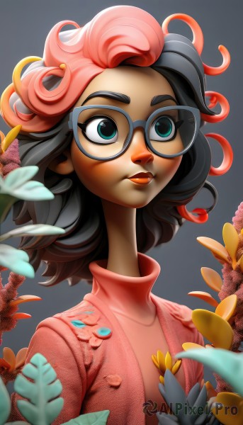 A striking dynamic scene featuring the elegance of a female