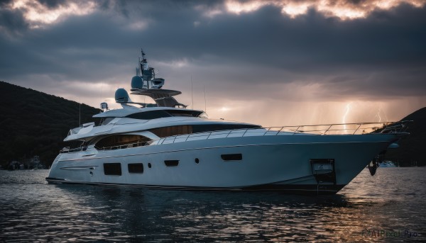A stunning view of a boat in day