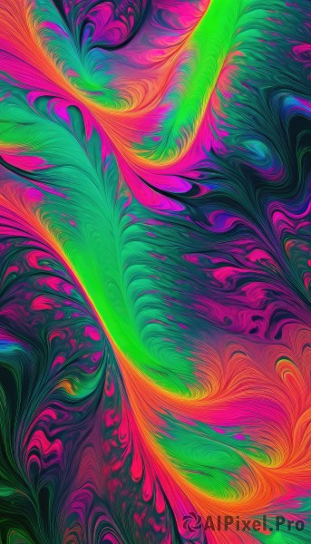 A stunning portrayal of a abstract in a lush background