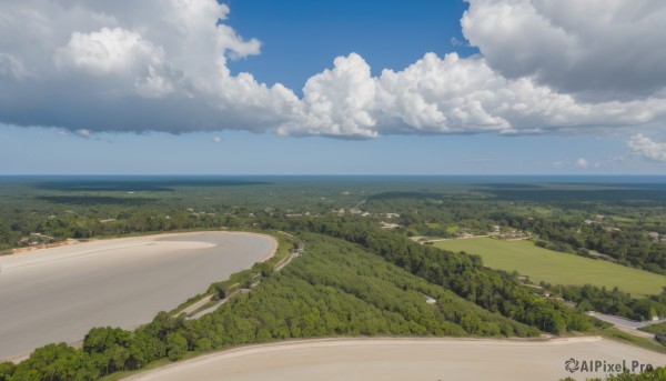 Image of a landscape in a peaceful day