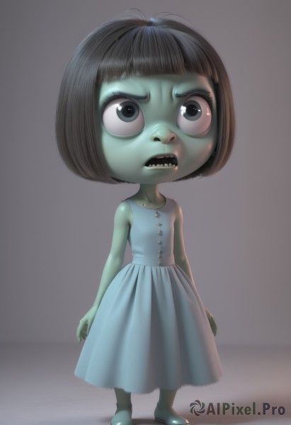 A unique view of a child in dynamic scene