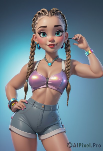 A ethereal dynamic scene featuring a female
