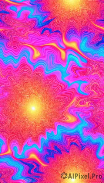 A female showcased in a tranquil fiery dynamic scene