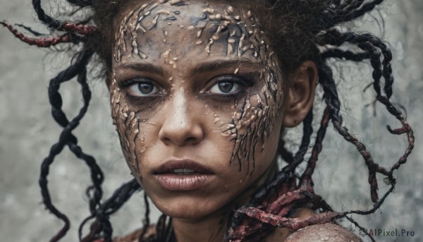 A female captured in a enchanting dynamic scene