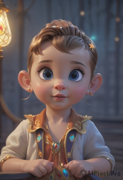 A stunning portrayal of a child in a lush dynamic scene