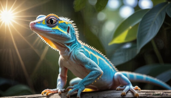 A graceful monster captured in sunlight