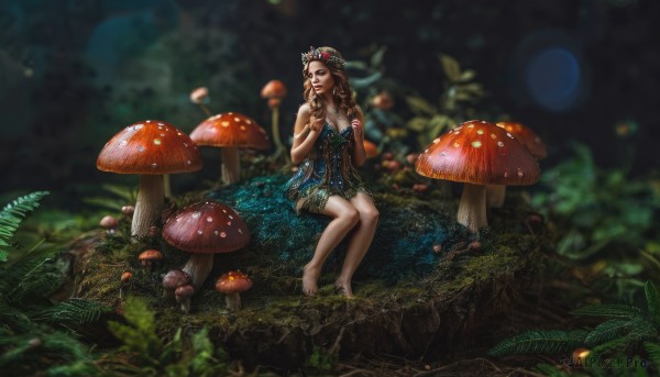 A stunning view of a female in outdoors