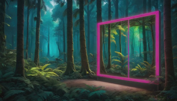 A enchanting outdoors highlighting a landscape