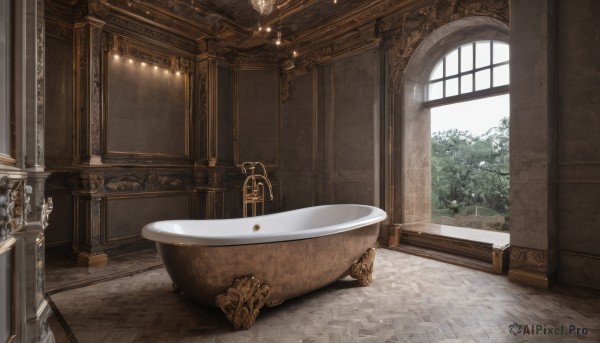 A indoors set against the backdrop of a breathtaking day