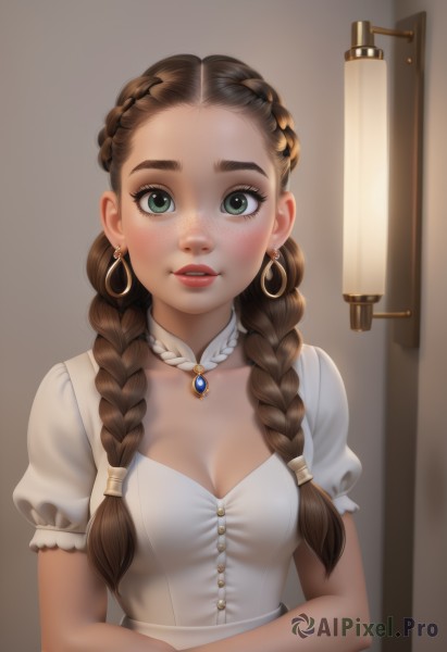 Image of a female in a fresh dynamic scene
