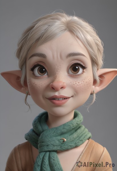 A dynamic view of a female in dynamic scene