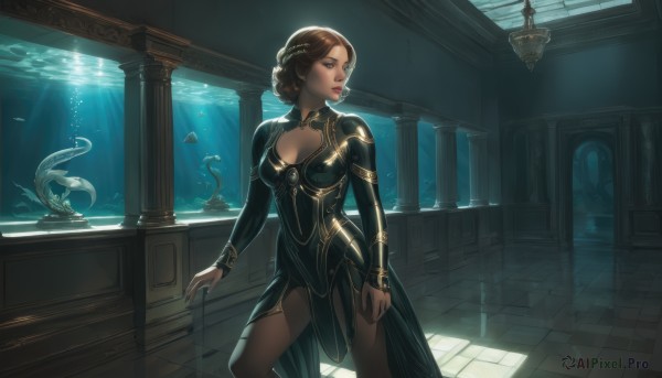 A female captured in a enchanting sunlight