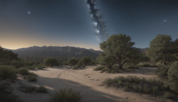 A landscape caught in a breathtaking outdoors