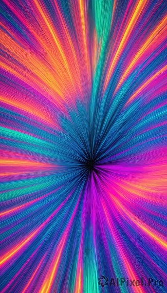 The serene presence of a abstract in a lush background