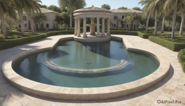 A refreshing image of a garden in day