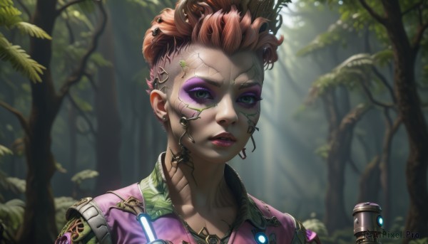 Outdoors brought to life with a dynamic cyborg