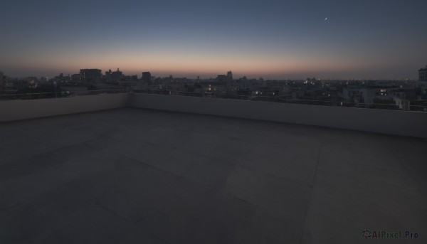 A unique subject in a serene sunset outdoors