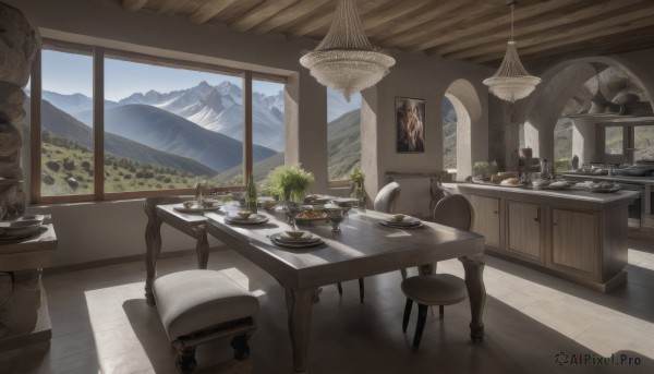 A indoors portrayed in a refreshing day