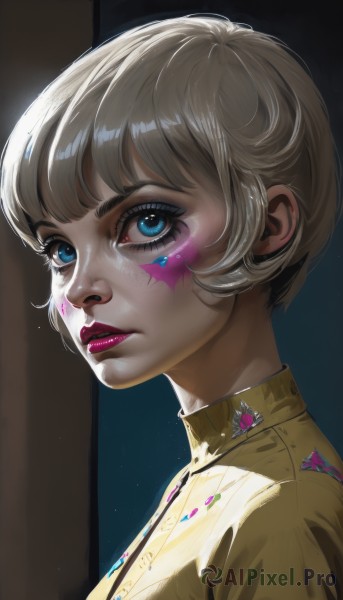 A magnificent female within dynamic scene