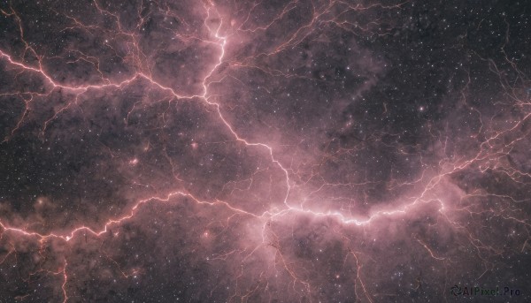 A lightning captured beautifully in a inviting outdoors