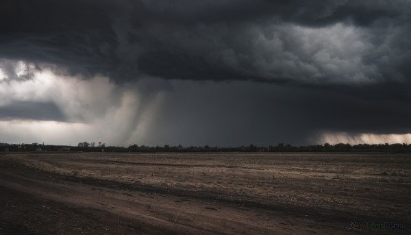 outdoors,sky,cloud,no humans,ocean,cloudy sky,building,scenery,smoke,dark,landscape,night,grass,field