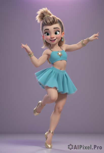 A delightful capture of a child within dynamic scene