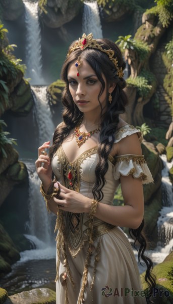 A female showcased in a vivid outdoors
