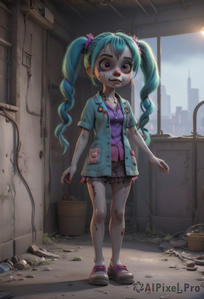 A child in a serene outdoors