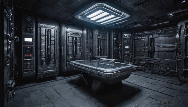 A majestic scenery featuring a spacecraft