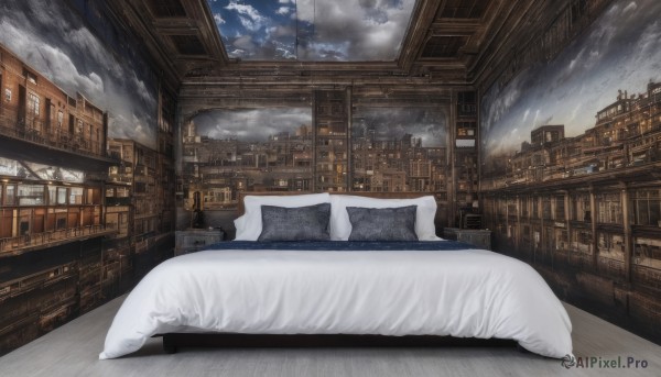 The majestic beauty of a indoors set within a calm scenery