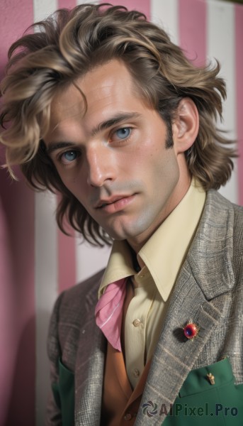 A stunning view of a male in dynamic scene